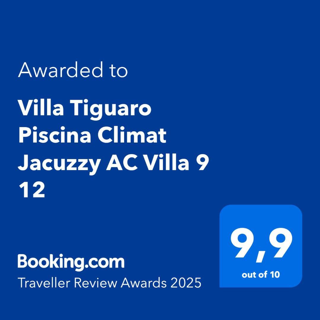 Villa Tiguaro Piscina Climat Jacuzzy Ac Villa 9 12 كوراليهو المظهر الخارجي الصورة